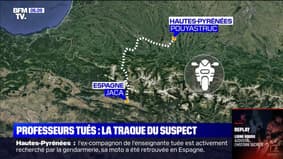 Professeurs tués dans les Hautes-Pyrénées: la traque du suspect continue