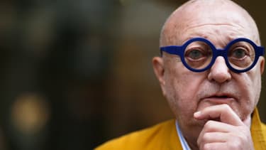 Le critique culinaire Jean-Pierre Coffe, le 22 septembre 2013 à Paris.