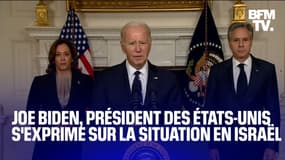 Le président des États-Unis, Joe Biden, s'exprime sur la situation en Israël