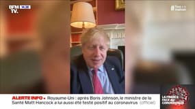 "Nous allons le vaincre ensemble", témoigne Boris Johnson, testé positif au coronavirus 