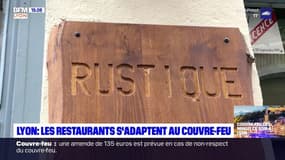 Lyon : les restaurants s'adaptent au couvre-feu