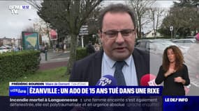 "J'ai peur que ça soit pour des histoires futiles": le maire de Domont, dans le Val-d'Oise, réagit à la mort d'un adolescent de 15 ans dans la commune voisine