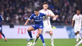 Amine HARIT et Nemanja MATIC lors d'OL-OM le 04/02/2024