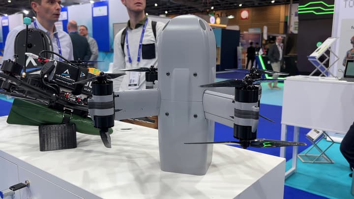 Le drone intercepteur de la société Asterodyn.