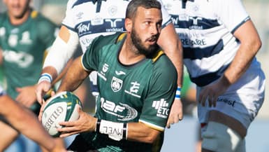 Jérôme Bosviel lors du match Montauban-Castres (28-32, Top 14), le 11 octobre 2025