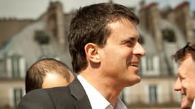 Le ministre de l'Intérieur Manuel Valls, en mai 2012.