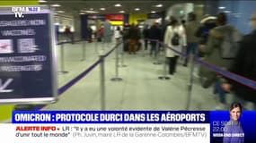 Covid-19: le protocole sanitaire durci dans les aéroports