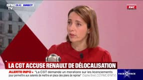 "C'est une honte": Sophie Binet (CGT) réagit à la demande des patrons de Stellantis et de Renault sur l'assouplissement des normes européennes du secteur automobile