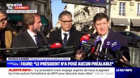 Patrick Kanner (PS): "Le président a reconnu que le Parti socialiste(...)était tout à fait capable de porter un nouvel espoir pour le pays"