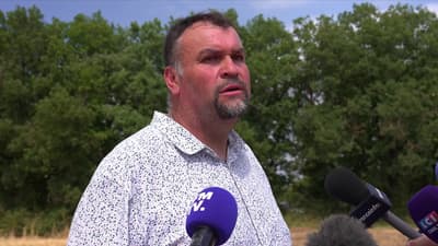 L'adjoint au maire de Mailhoc Sébastien Cayron, vendredi 17 juillet.