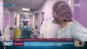 En immersion à l'hôpital d'Aulnay: avec Camille, la coordinatrice Covid de l'établissement