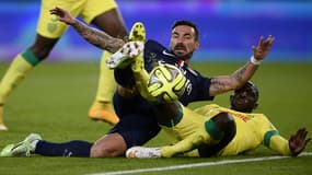 Ezquiel Lavezzi et Issa Cissokho