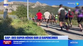 Gap: des "super-héros" courent le trail Gapen'cimes