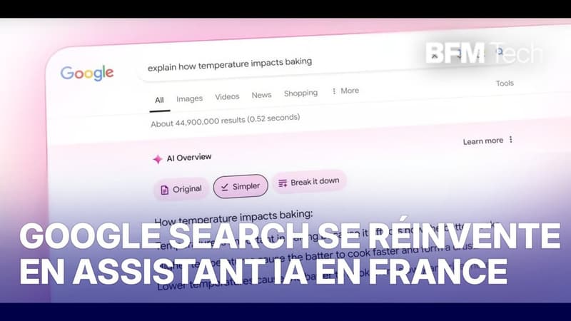Google Search se transforme en assistant IA en France