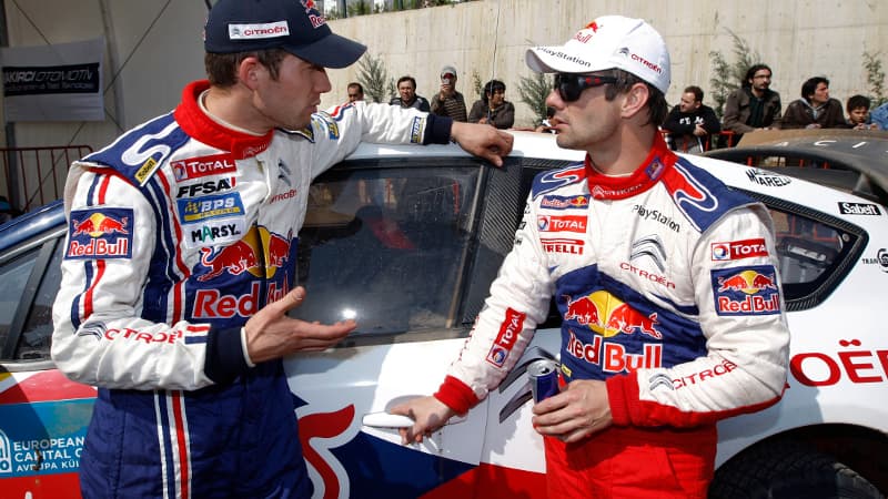 Sébastien Ogier et Sébastien Loeb