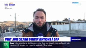 Gap: le vent cause des dégâts, les pompiers mobilisés