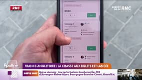 France-Angleterre: la chasse aux billets est lancée 