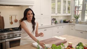 Meghan Markle dans son émission sur Netflix "With Love, Meghan" en janvier 2025.