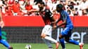 Amine Gouiri face à Reims, à Nice le 8 août 