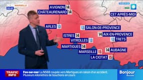 Météo Bouches-du-Rhône: des nuages ce mardi et quelques pluies, il fera 15°C à Marseille