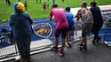 Des supporters de Sochaux lors d'un des derniers entraînements ouvert au public, le 2 août 2023