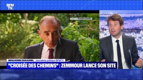 "Croisée des chemins" : Zemmour lance son site - 04/09