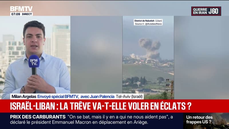 Benyamin Netanyahou déclare que "les roquettes et drones du Hezbollah" impose la poursuite de l'action militaire au Liban