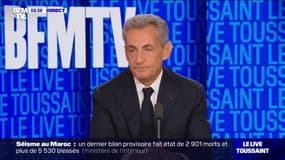 Séisme au Maroc: "Ils sont si proches de nous", affirme Nicolas Sarkozy