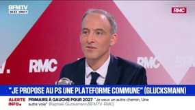 Présidentielle: "On doit produire une vision cohérente, assumer de trancher, assumer de cliver", estime Raphaël Glucksmann, député européen “Place Publique"