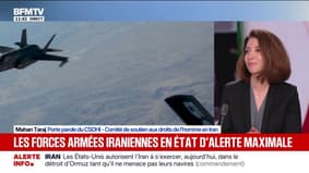 Iran: "Si le prix du sang a été payé par les Iraniennes et Iraniens, ce n'est pas pour revenir à une monarchie passée", assure Mahan Taraj, porte-parole du CSDHI