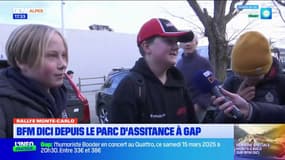 Rallye Monte Carlo: dans le public, des jeunes passionnés attendent le départ de la course