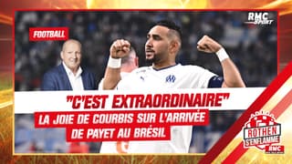 Football : "C'est extraordinaire", la joie de Courbis sur l'arrivée de Payet au Brésil