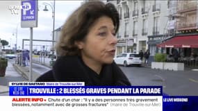 Chute d'un char de Noël: "Une enquête est en cours", assure la maire de Trouville