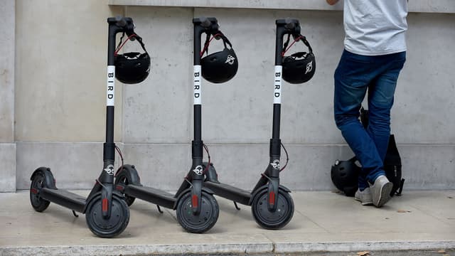 Les trottinettes Bird seront déployées dans le 3e arrondissement de Paris dans un premier temps.