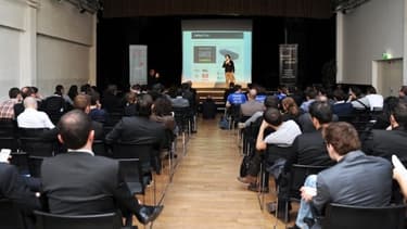 Une vingtaine de start up ont chacune planché pendant 5 minutes devant un jury