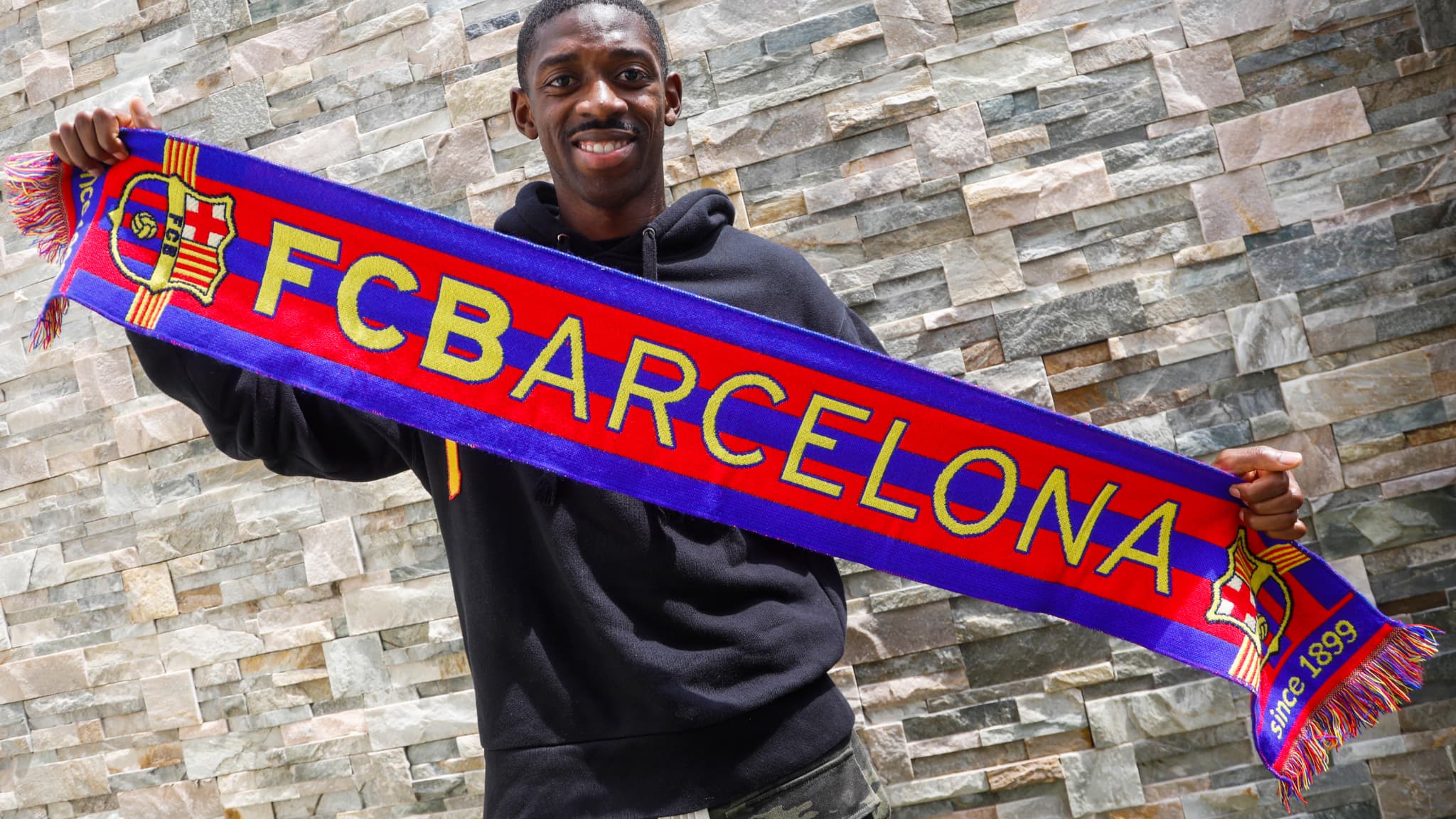 Ousmane Dembélé avec le Barça Ousmane Dembélé avec le Barça