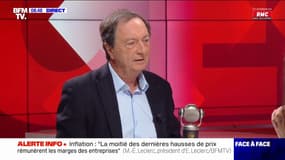 Inflation: pour Michel-Edouard Leclerc, "On va passer de 16%/17% à 7%/8%", à partir de septembre