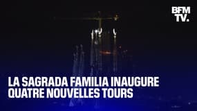 Espagne: quatre nouvelles tours de la Sagrada Familia de Barcelone inaugurées