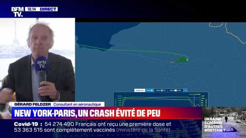 Que s'est-il passé avec l'avion New York-Paris qui a manqué son atterrissage à Roissy?