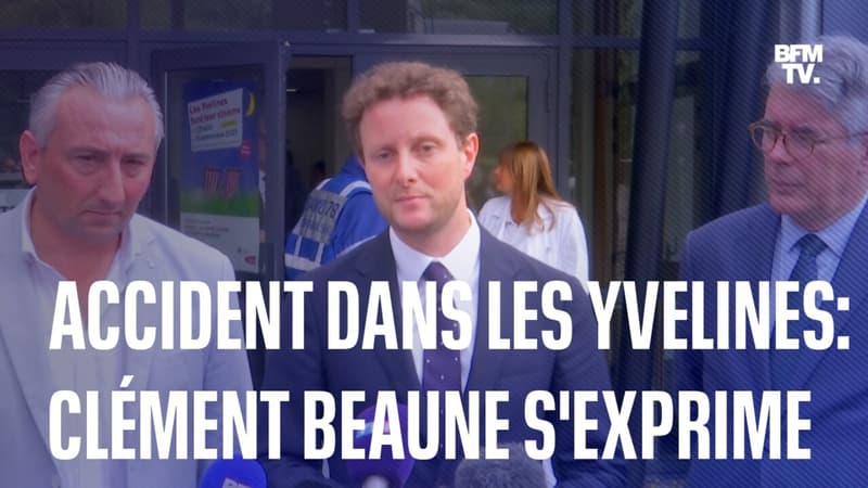 Accident mortel dans les Yvelines: la prise de parole de Clément Beaune en intégralité