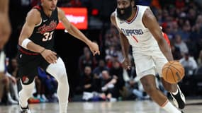 James Harden face à Portland 
