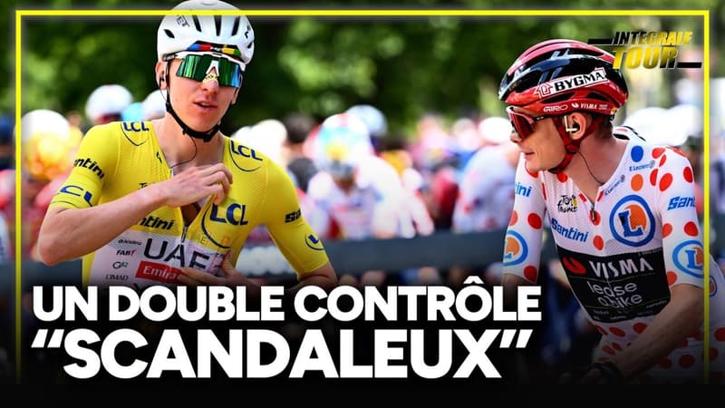 Tour de France Pogacar et Vingegaard soumis a un controle antidopage en pleine nuit scandaleux 2322243