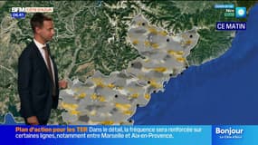 Météo Côte d’Azur: un temps partagé entre pluie et éclaircies, 26°C attendus à Cannes