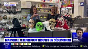 Marseille: le rush pour trouver un déguisement d'Halloween