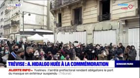 Paris: commémorations trois ans après l'explosion de la rue de Trévise