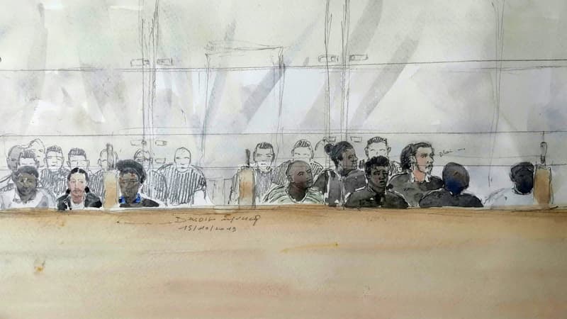Procès en appel des 13 jeunes accusés d'avoir attaqué et brûlé avec des cocktails Molotov des policiers à Viry-Châtillon en 2016