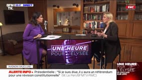 Le Pen : "Je ne sais pas pourquoi le sujet du voile réémerge"