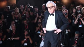 Woody Allen le 5 septembre 2023 à la Mostra de Venise