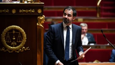 Le député LaREM du Val-de-Marne Laurent Saint-Martin, le 10 juin 2020 à l'Assemblée