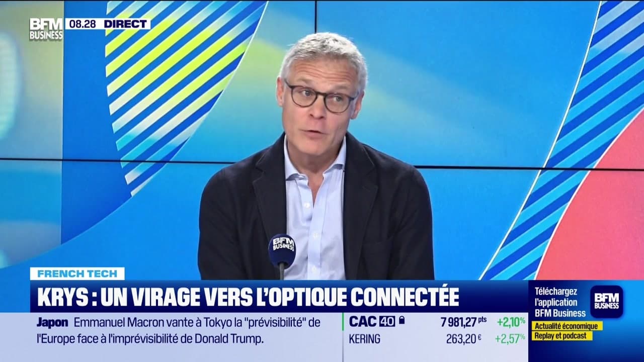 French Tech : Krys, des lunettes connectées dopées à l'IA - 02/04